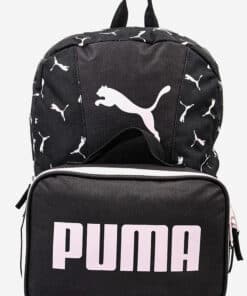 شنطة puma مقاس ١٦ (اسود * بينك )